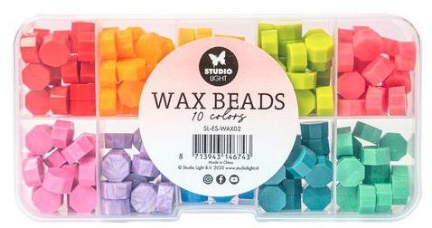 Studio Light Wax Beads Essentials Tools nr.02 SL-ES-WAX02 10 Farben