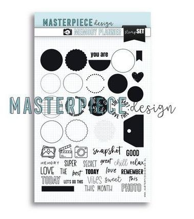 Masterpiece design Memory Planner - Stempelset - 6x8 Snapshot labels