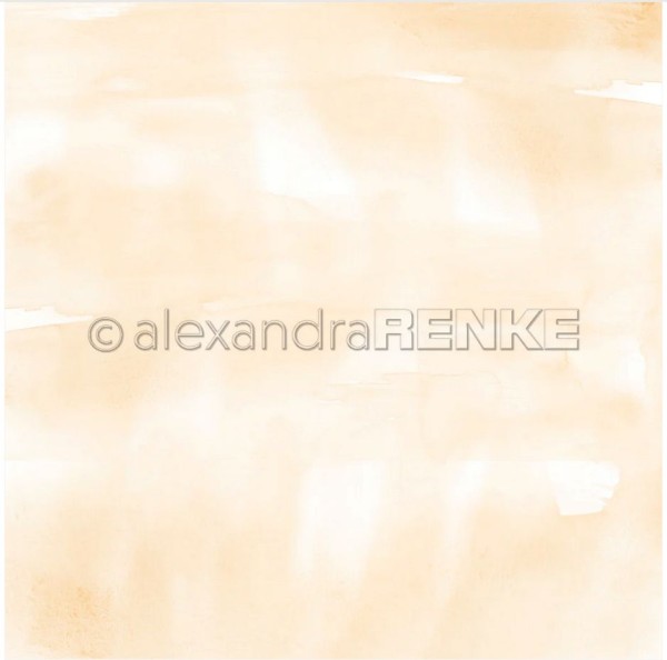 alexandraRENKE Designpapier 'Freestyle-Aquarell Zitronengelb'