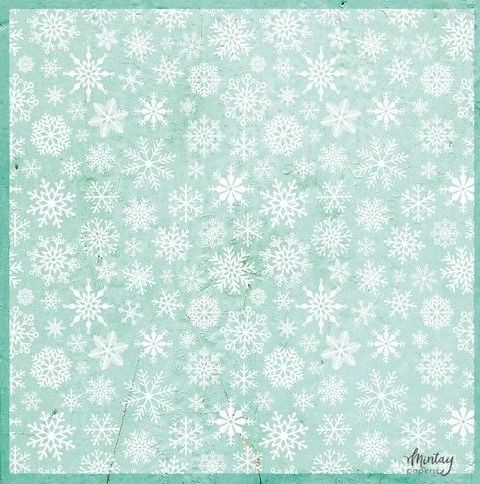 Mintay 12 x 12 Decorative Vellum - Snowflakes