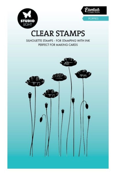 StudioLight Poppies Essentials Clear Stamp (SL-ES-STAMP741)