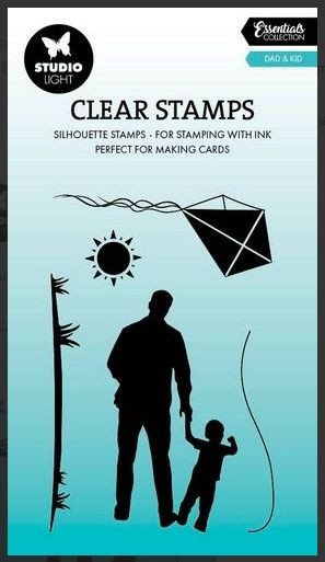 Studio Light Clear Stamp Dad & Kid Essentials nr.666 62x93mm