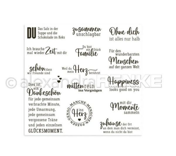 alexandraRENKE Clear Stamps zusammen