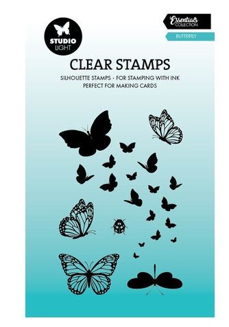 StudioLight Butterfly Essentials Clear Stamp (SL-ES-STAMP738)