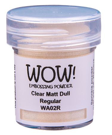 WOW! Embossingpulver Clear Matt Dull